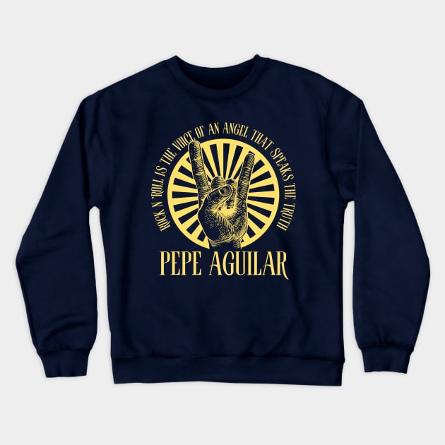 pepe aguilar Crewneck Sweatshirt by aliencok